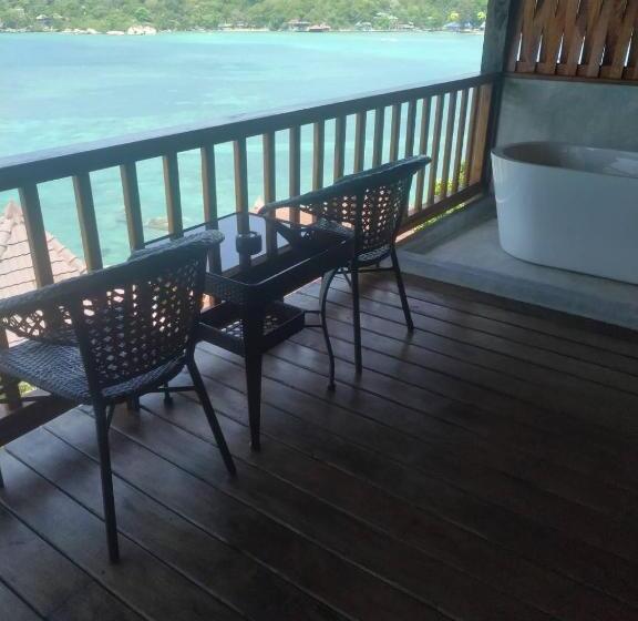 ویلای 1 خوابه با چشمانداز دریا, Koh Tao Relax Freedom Beach Resort