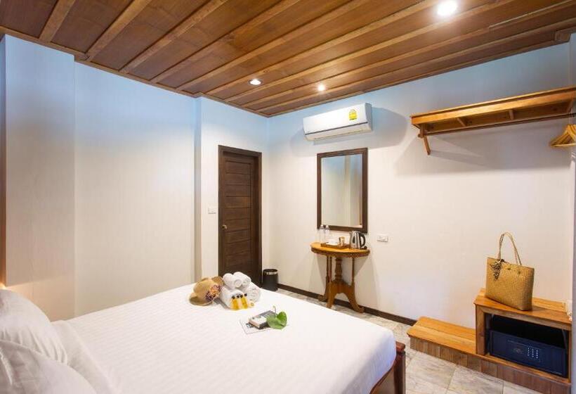 اتاق لوکس با چشمانداز دریا, Koh Tao Relax Freedom Beach Resort