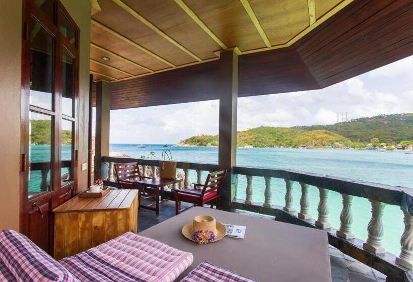 اتاق لوکس با چشمانداز دریا, Koh Tao Relax Freedom Beach Resort