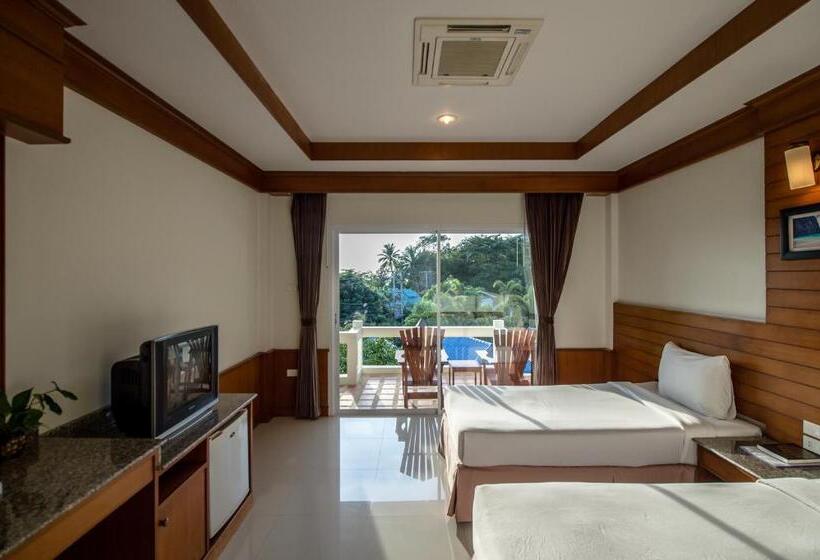 חדר סופריור נוף לבריכה, Neptune's Villa