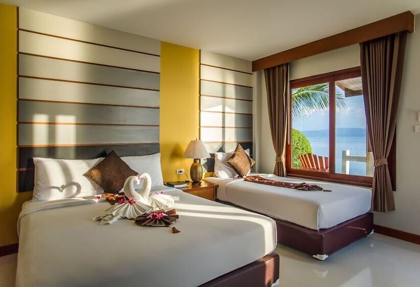 חדר דלוקס נוף לים, Neptune's Villa