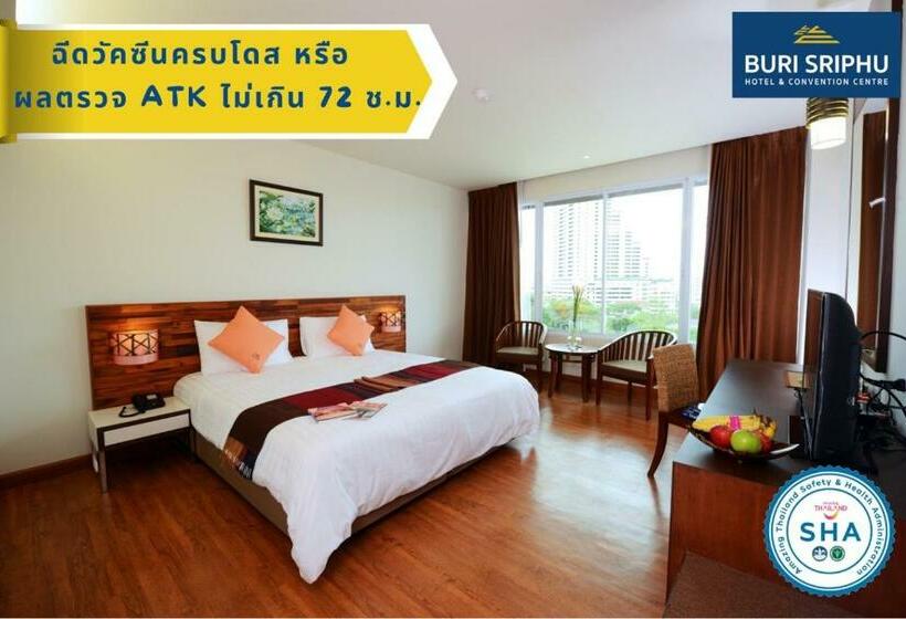 디럭스 룸 킹사이즈 침대, Buri Sriphu