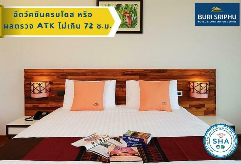 디럭스 룸 킹사이즈 침대, Buri Sriphu