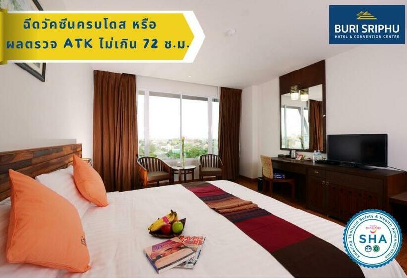 디럭스 룸 킹사이즈 침대, Buri Sriphu