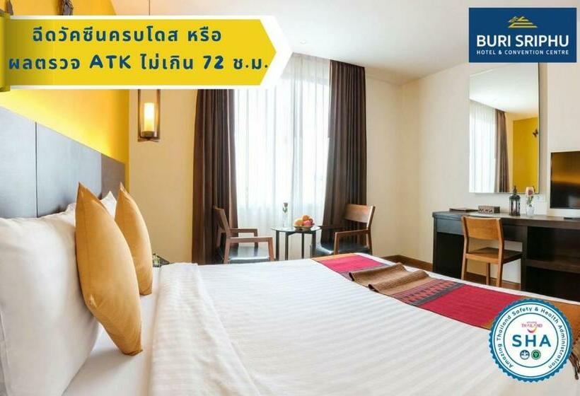 디럭스 룸 킹사이즈 침대, Buri Sriphu