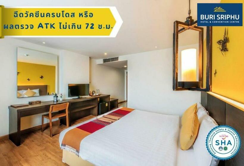 디럭스 룸 킹사이즈 침대, Buri Sriphu