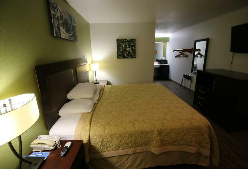 适合残疾人士使用的带超级大床的标准间, Rice Hill Inn