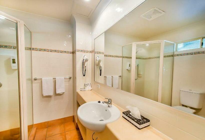 اتاق استاندارد با چشمانداز باغ, Shamrock Gardens Motel