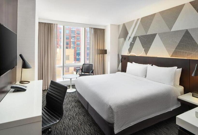 Стандартный Номер Кровать Кинг, Courtyard By Marriott Long Island City/new York Manhattan View