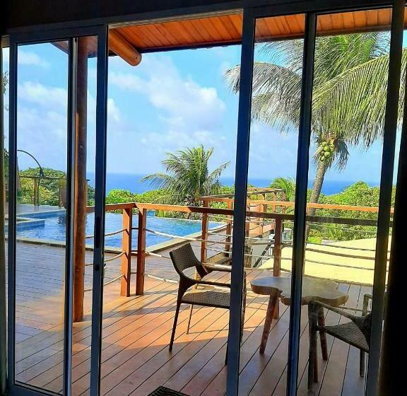 סוויטת דלוקס נוף לים, Pousada Recanto