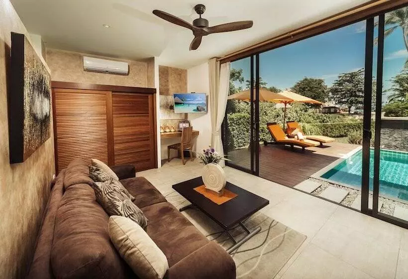 １ベッドルームデュプレックスビラ, Khwan Beach Resort   Luxury Glamping And Pool Villas Samui   Adults Only   Sha Extra Plus
