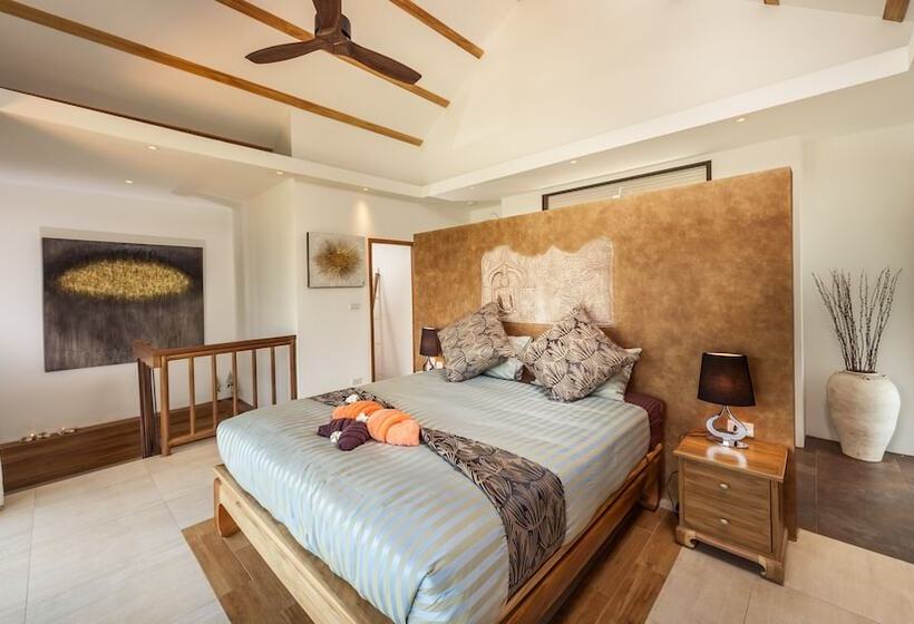 1침실 듀플렉스 빌라, Khwan Beach Resort   Luxury Glamping And Pool Villas Samui   Adults Only   Sha Extra Plus