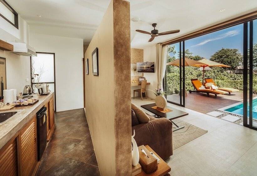 וילת דופלקס חדר שינה 1, Khwan Beach Resort   Luxury Glamping And Pool Villas Samui   Adults Only   Sha Extra Plus