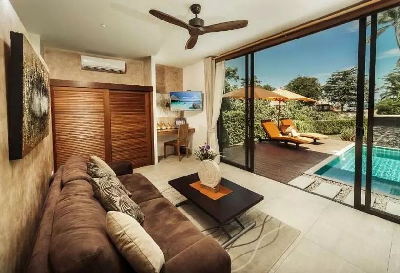 １ベッドルームデュプレックスビラ, Khwan Beach Resort   Luxury Glamping And Pool Villas Samui   Adults Only   Sha Extra Plus