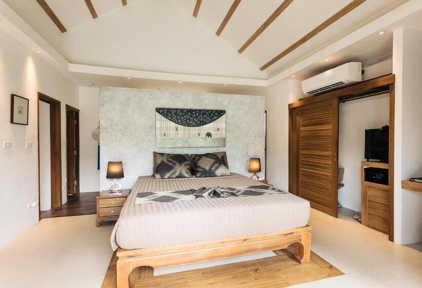 וילה דלוקס חדר שינה 1, Khwan Beach Resort   Luxury Glamping And Pool Villas Samui   Adults Only   Sha Extra Plus