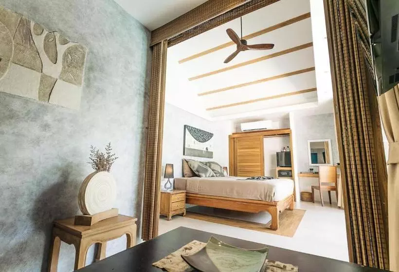 デラックスビラの１ベッドルーム, Khwan Beach Resort   Luxury Glamping And Pool Villas Samui   Adults Only   Sha Extra Plus