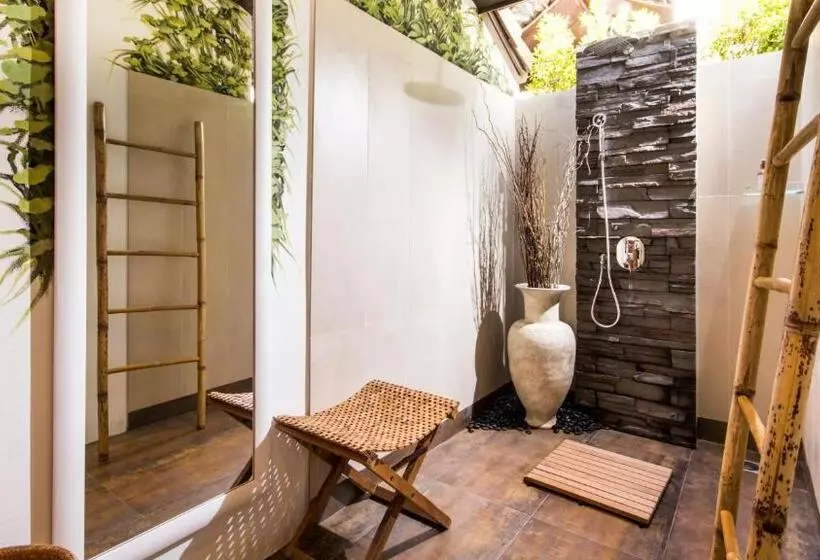 デラックスビラの１ベッドルーム, Khwan Beach Resort   Luxury Glamping And Pool Villas Samui   Adults Only   Sha Extra Plus