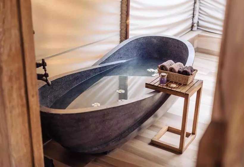 デラックスビラの１ベッドルーム, Khwan Beach Resort   Luxury Glamping And Pool Villas Samui   Adults Only   Sha Extra Plus