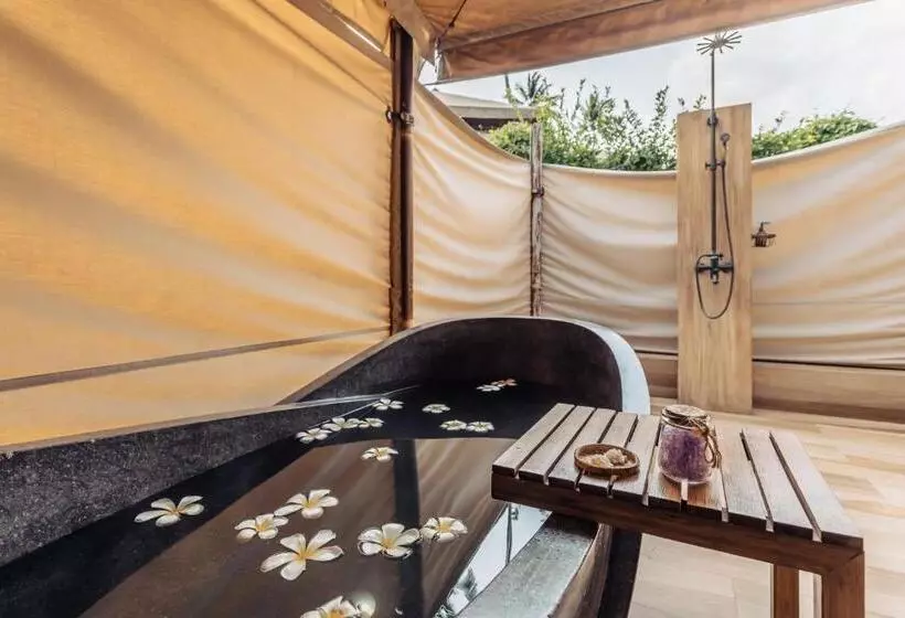 デラックスビラの１ベッドルーム, Khwan Beach Resort   Luxury Glamping And Pool Villas Samui   Adults Only   Sha Extra Plus