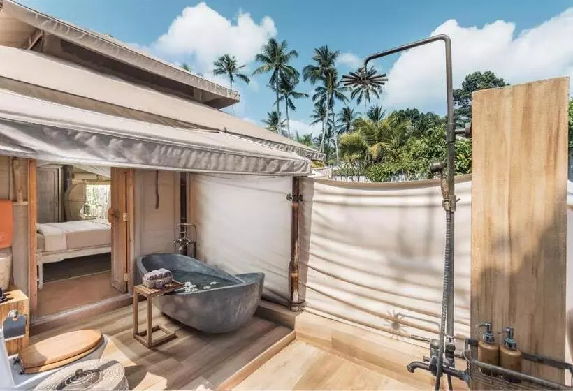 デラックスビラの１ベッドルーム, Khwan Beach Resort   Luxury Glamping And Pool Villas Samui   Adults Only   Sha Extra Plus
