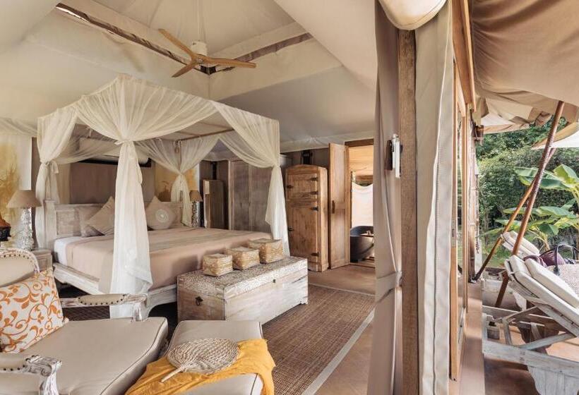 2 베드룸 디럭스 빌라, Khwan Beach Resort   Luxury Glamping And Pool Villas Samui   Adults Only   Sha Extra Plus