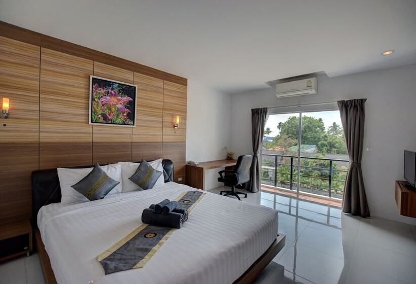 풀장 전망 디럭스 룸, Pool Access 89 At Rawai