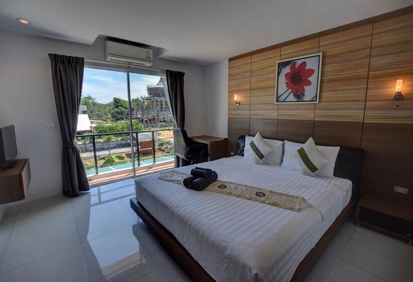 غرفة ديلوكس مطلة على حمام السباحة, Pool Access 89 At Rawai