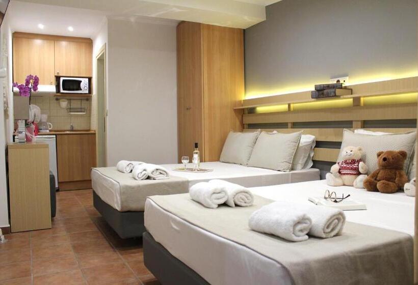 수피리어 룸 1층, Ammos Beach Seaside Luxury Suites