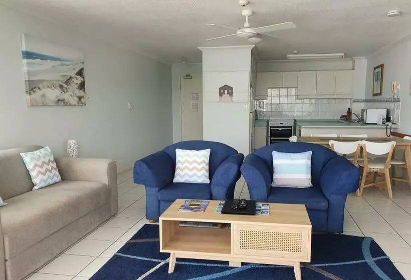 2ベッドルームアパートメント, Pacific Surf Absolute Beachfront Apartments