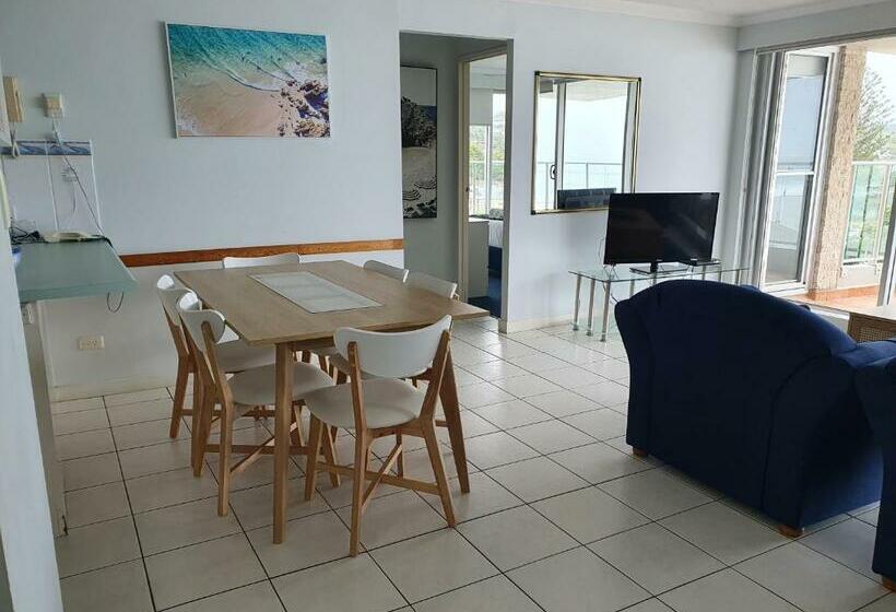 침실 2개 아파트, Pacific Surf Absolute Beachfront Apartments