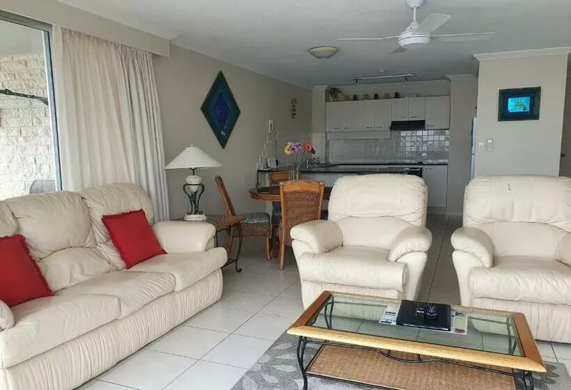 海の見える2ベッドルームアパートメント, Pacific Surf Absolute Beachfront Apartments