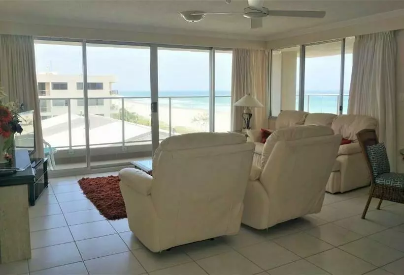 海の見える2ベッドルームアパートメント, Pacific Surf Absolute Beachfront Apartments