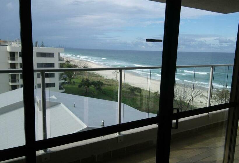 شقة غرفتين مطلة على البحر, Pacific Surf Absolute Beachfront Apartments