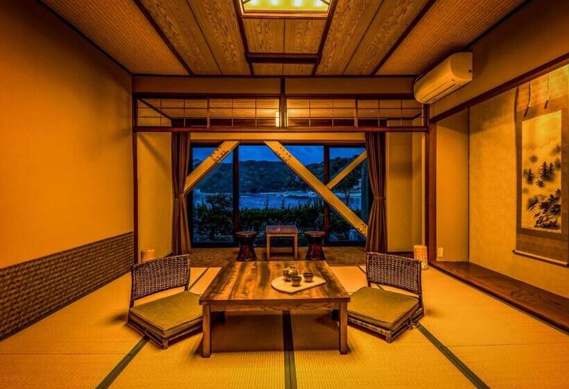 带海景的标准房, Ooedo Onsen Monogatari Premium Koshinoyu