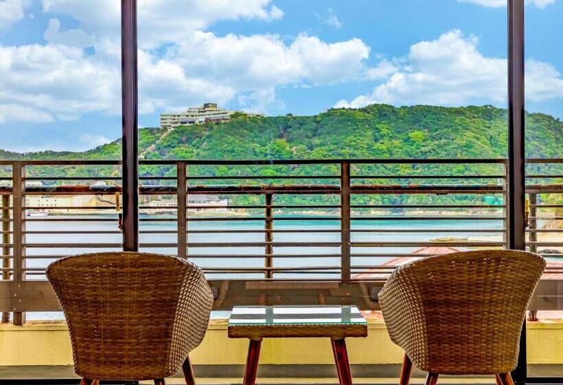 带海景标准四人间, Ooedo Onsen Monogatari Premium Koshinoyu