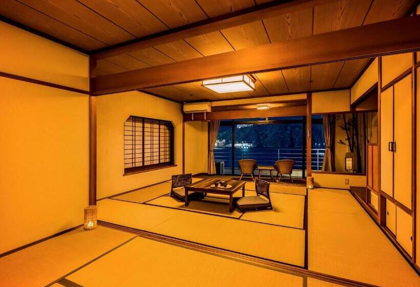 带海景的标准房, Ooedo Onsen Monogatari Premium Koshinoyu