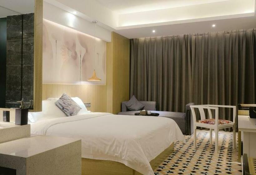 Quarto Deluxe, Paco Hotel Tianpingjia Metro Guangzhou