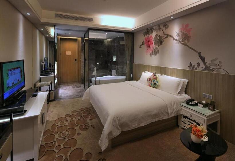 اتاق استاندارد با تخت بزرگ, Paco Hotel Tianpingjia Metro Guangzhou