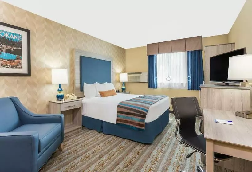身障者適用スタンダードルーム, Silverstone Inn & Suites Spokane Valley