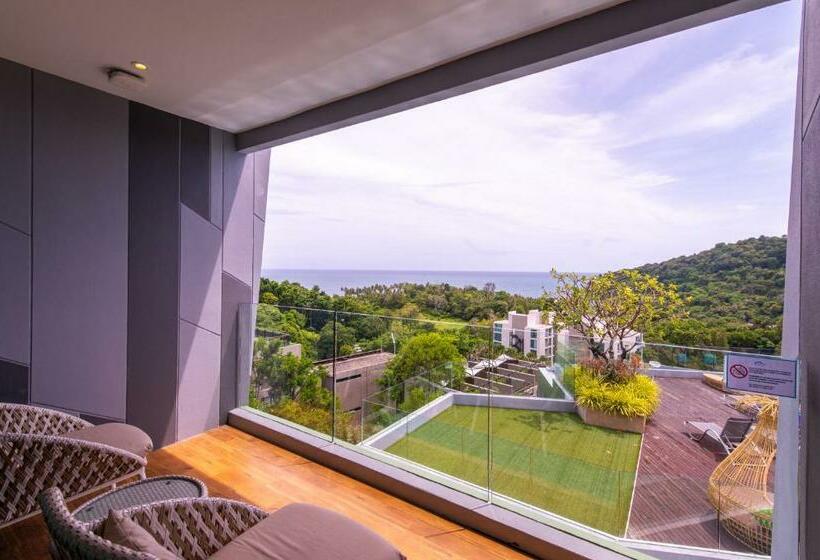 Номер Deluxe Вид на Море, Crest Resort & Pool Villas Sha Extra Plus