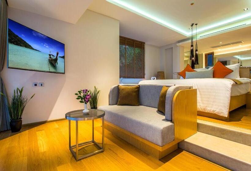 Вилла Deluxe 1 Спальня, Crest Resort & Pool Villas Sha Extra Plus