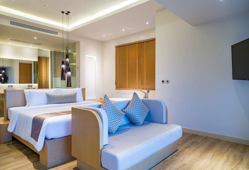 침실 1개 디럭스 빌라, Crest Resort & Pool Villas   Sha Extra Plus