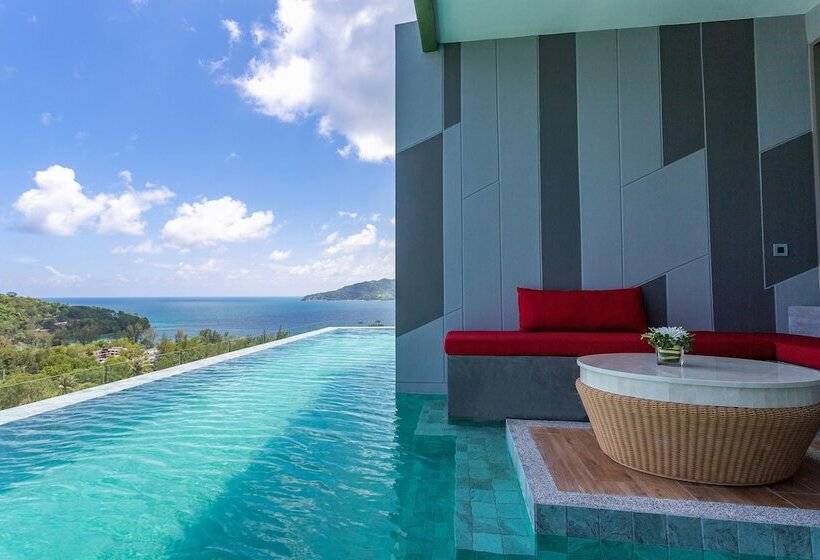 Номер Deluxe Вид на Море, Crest Resort & Pool Villas Sha Extra Plus