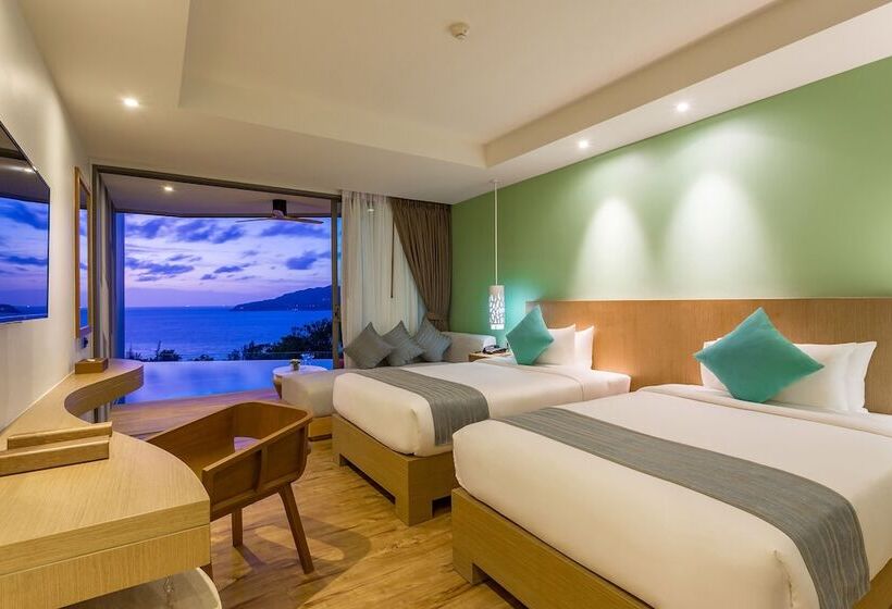 Номер Deluxe Вид на Море, Crest Resort & Pool Villas   Sha Extra Plus