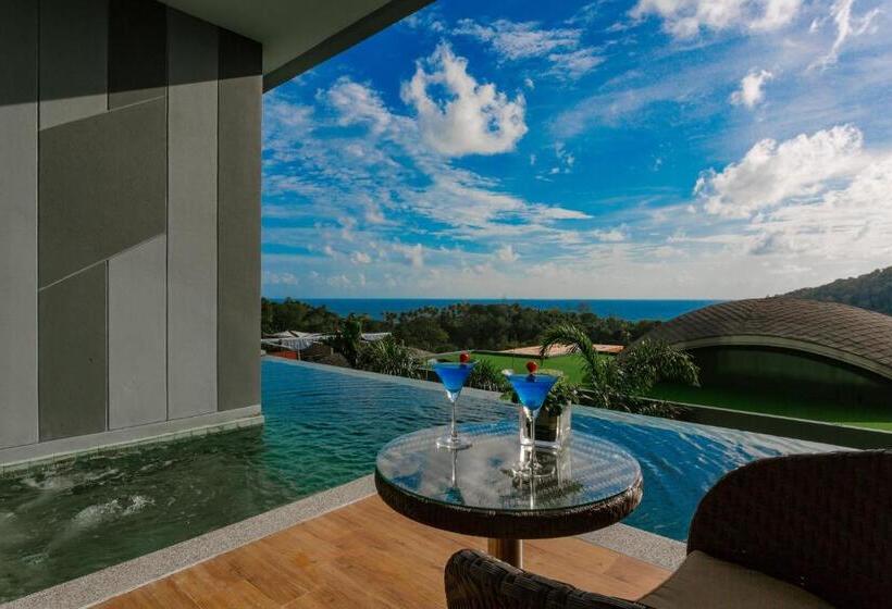 Номер Deluxe Вид на Море, Crest Resort & Pool Villas Sha Extra Plus