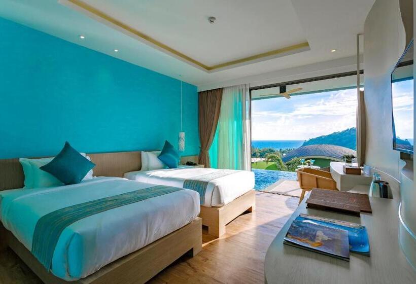 Номер Deluxe Вид на Море, Crest Resort & Pool Villas   Sha Extra Plus