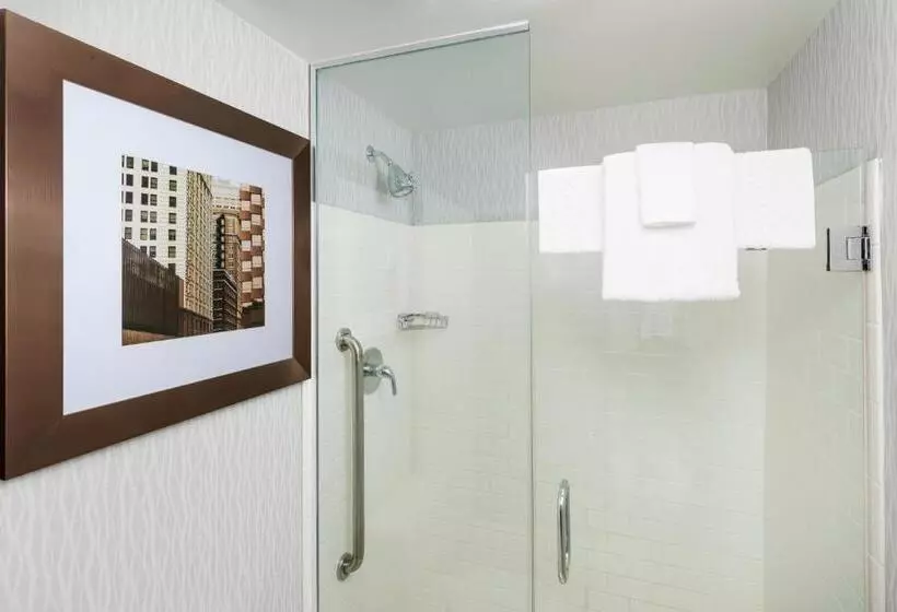 キングサイドベッドのスタンダードワンルーム, Springhill Suites Chicago Downtown/river North