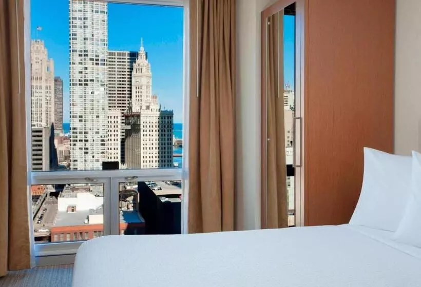 シティビューのスタンダードスタジオ, Springhill Suites Chicago Downtown/river North