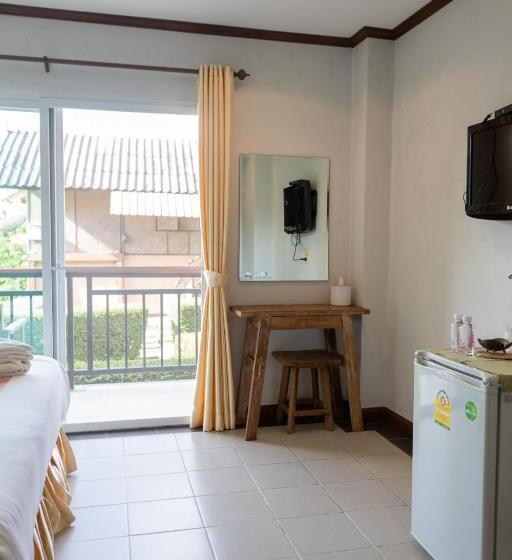 스탠다드 룸 킹사이즈 침대, Pai Happyvillage_yeon