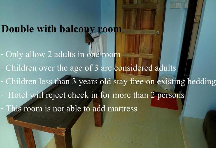 חדר סטנדרט עם מרפסת, Pangkor Fish House